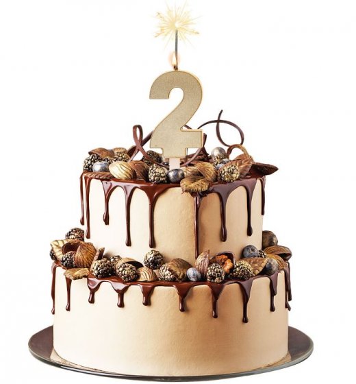 Tårtljus tomtebloss 2