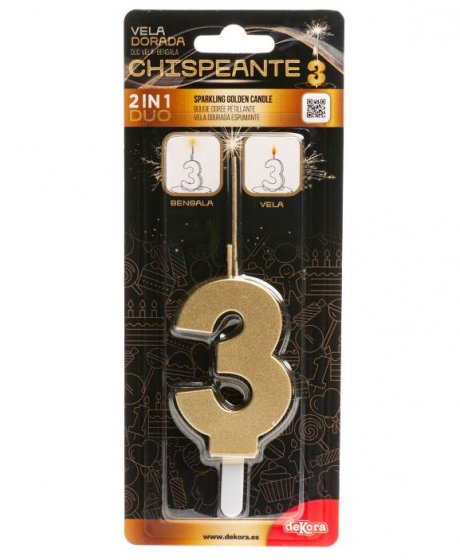 Tårtljus tomtebloss 3