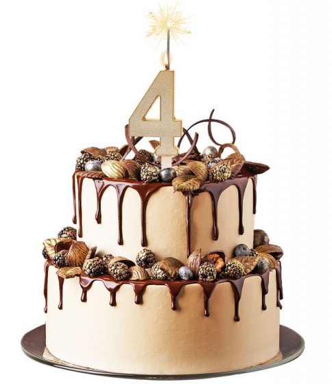 Tårtljus tomtebloss 4