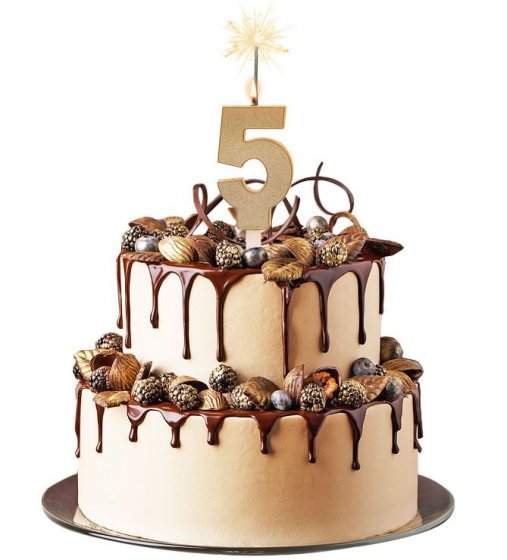 Tårtljus tomtebloss 5