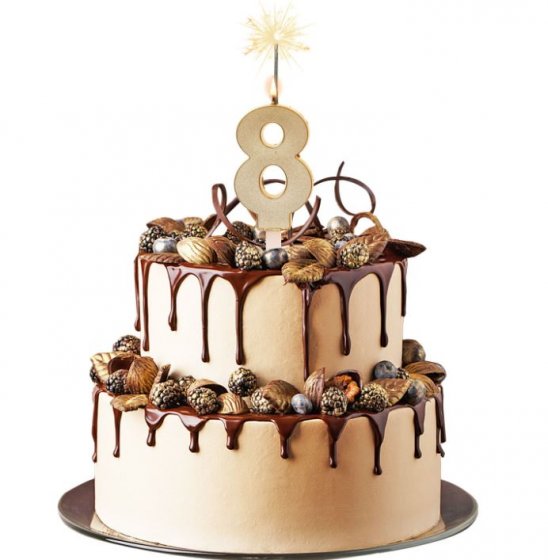 Tårtljus tomtebloss 8