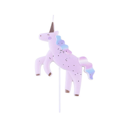 Tårtljus unicorn