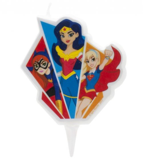 Tårtljus Super hero girls