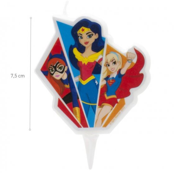 Tårtljus Super hero girls