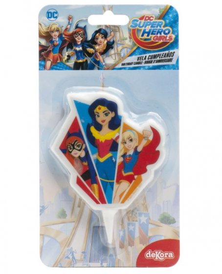 Tårtljus Super hero girls