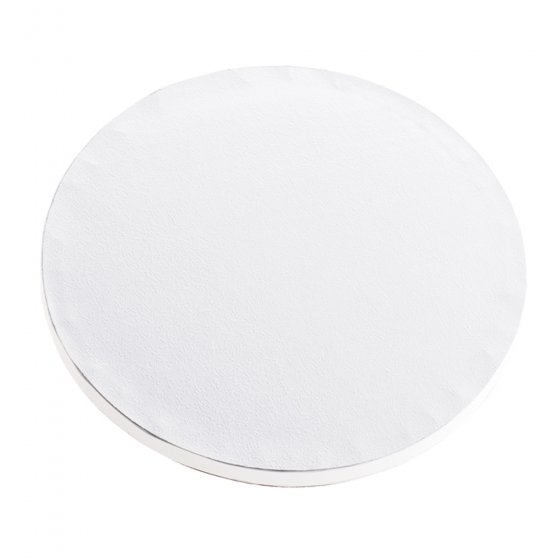 Dekora Tjock tårtbricka rund Vit 30 cm