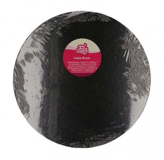 cake drum tårtbricka svart