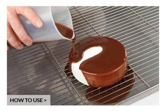 Rund silikonform 18 cm