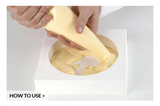 Rund silikonform 18 cm