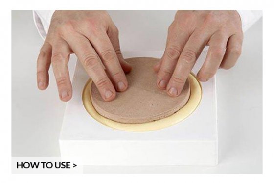 Rund silikonform 18 cm