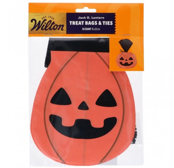 Wilton Halloween Herkkupussit Kurpitsa 15 kpl