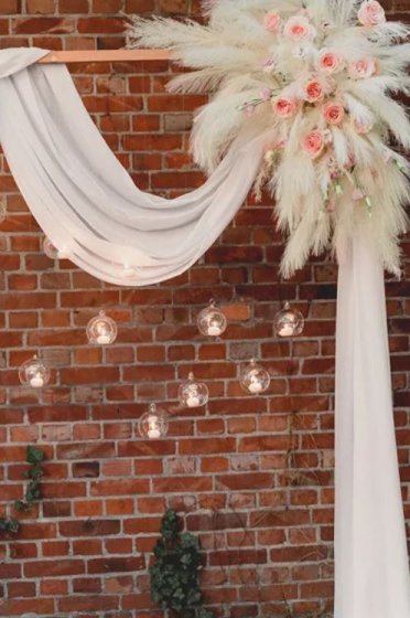 Konstgjort pampasgräs