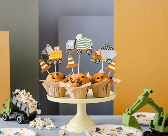 Cupcake toppers fordon
