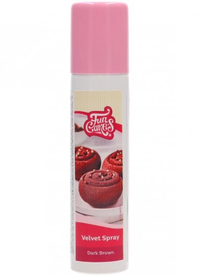 Velvet spray dark brown