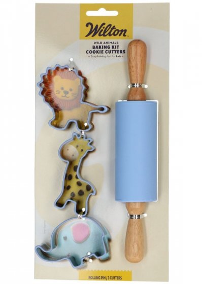 Wilton Lasten Leivontasetti Viidakkoeläimet – 4 osaa
