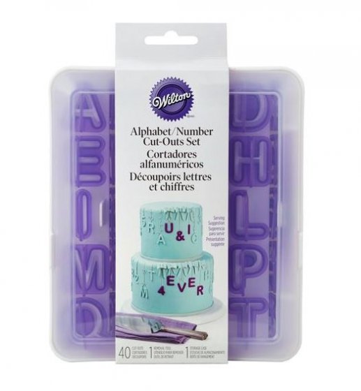 Bokstäver och siffror wilton