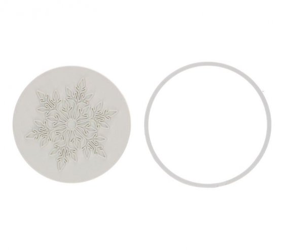 Wilton Cookie Cutter and Stamp Snowflake