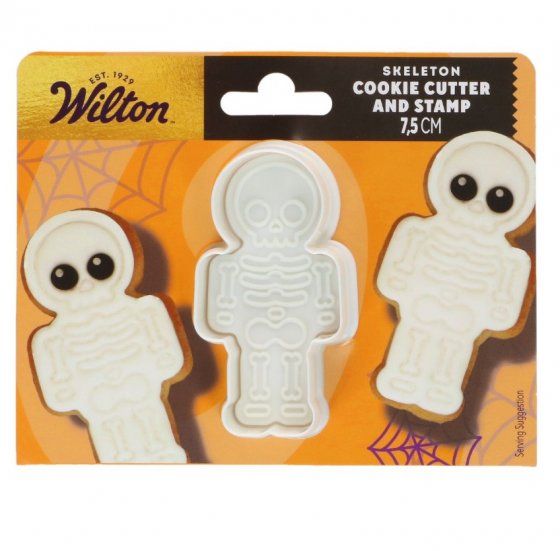 Wilton Piparkakkumuotti & Leimasin Luuranko 7,5 cm