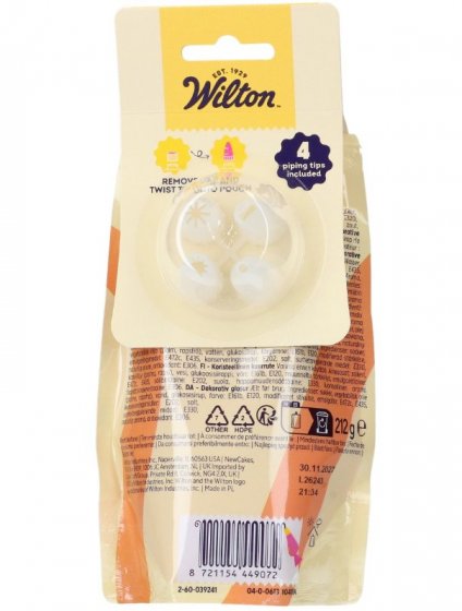 Wilton Decorator Icing - Valmis Frosting Oranssi 212 g
