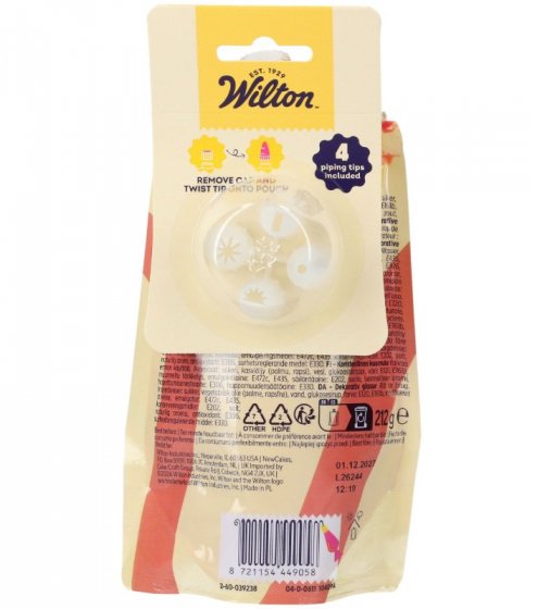Wilton Decorator Icing - Valmis kuorrute Punainen 212 g