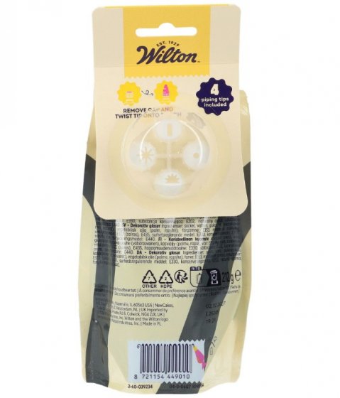 Wilton Decorator Icing - Valmis kuorrute Musta 212 g