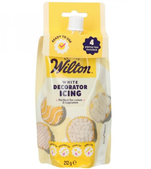 Wilton Decorator Icing - Valmis kuorrute Valkoinen 212 g