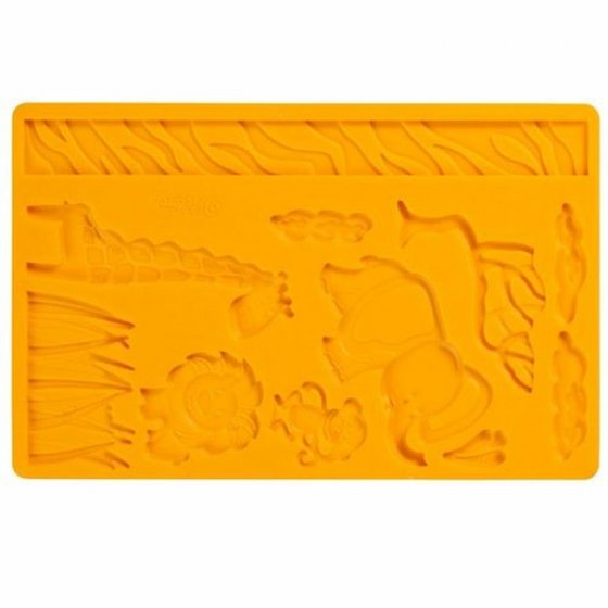 Wilton fondant & gum paste mold djungeldjur