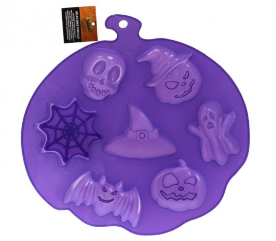 Silikoninen Halloween-leivontamuotti