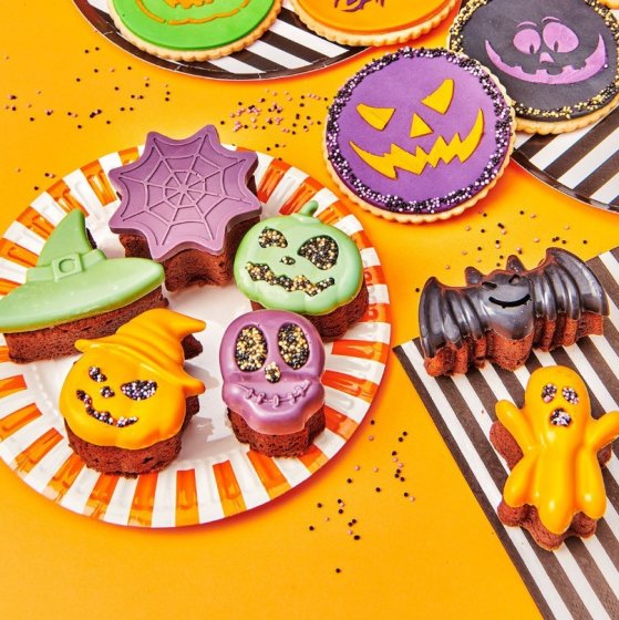 Silikoninen Halloween-leivontamuotti