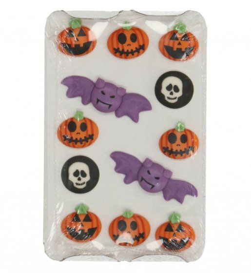 Wilton Sokerikoristeet Halloween 12 kpl
