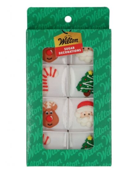 Wilton Sugar Decorations Merry Christmas