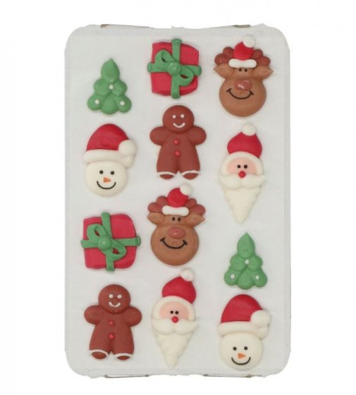 Juldekorationer royal icing