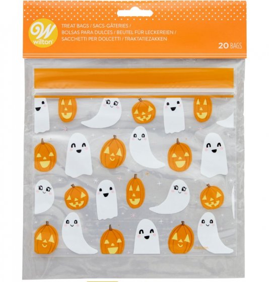 Wilton Treat Bags Ghost pk/20